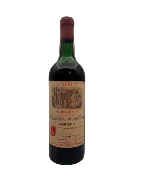 En flaske Grand Vin Château Montrose årgang 1966