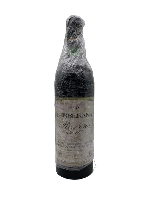 Rioja Berberana 1970 Réserve